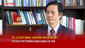 TS. Lê Duy Bình: Chuyển hóa cam kết từ các  FTA thành hành động cụ thể