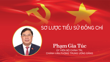 Infographic | Tiểu sử đồng chí Phạm Gia Túc - Ủy viên Bộ Chính trị khóa XIV