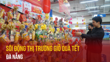 Sôi động thị trường giỏ quà Tết Đà Nẵng