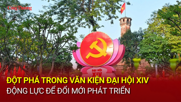 Đột phá trong văn kiện Đại hội XIV: Động lực để đổi mới phát triển