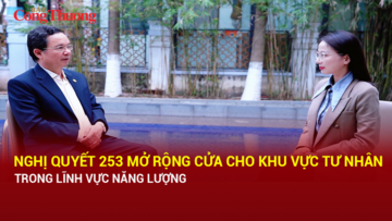 Nghị quyết 253 mở rộng cửa cho khu vực tư nhân trong lĩnh vực năng lượng