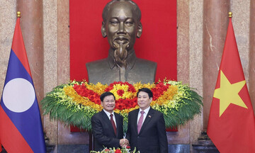 Chủ tịch nước Lương Cường: Quan hệ Việt Nam - Lào là tài sản chung vô giá