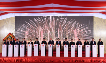 Tổng Bí thư Tô Lâm dự Lễ khởi công Trường Phổ thông nội trú Tiểu học và Trung học cơ sở Trường Hà