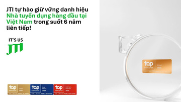 JTI tiếp tục được vinh danh Top Employer 2026