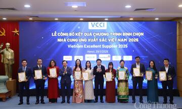 Vinh danh 27 ‘Nhà cung ứng xuất sắc Việt Nam 2025’