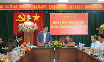 Ban Chỉ đạo 389 quốc gia làm việc với Ban Chỉ đạo 389 tỉnh Gia Lai