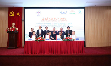 EVN ký hợp đồng cung cấp thiết bị cơ điện cho Thủy điện Trị An mở rộng