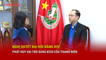 Nghị quyết Đại hội Đảng XIV: Phát huy vai trò xung kích của thanh niên