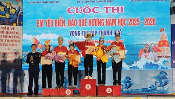 Thành phố Huế: Sôi nổi cuộc thi 'Em yêu biển, đảo quê hương'