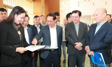 Phó Thủ tướng Bùi Thanh Sơn kiểm tra tiến độ Hội chợ Mùa Xuân 2026