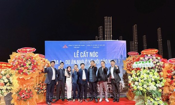 Quảng Trị: Cất nóc toà A, Dự án nhà ở xã hội Bảo Ninh I