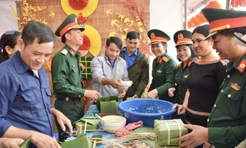 Gia Lai: Xuân biên giới thắm tình quân dân