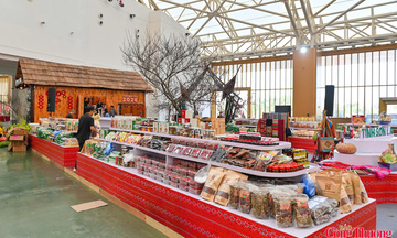 Doanh nghiệp gấp rút hoàn tất gian hàng trước tổng duyệt Hội chợ Mùa Xuân