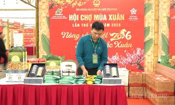 'Nông sản Việt - Lan tỏa sắc xuân' tại Hội chợ Mùa Xuân 2026