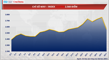 Giá bạc thế giới giảm hơn 22% chỉ trong một tuần