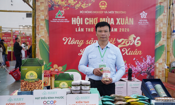 Hạt điều Bình Phước: Lan tỏa thương hiệu Việt tại Hội chợ Mùa Xuân 