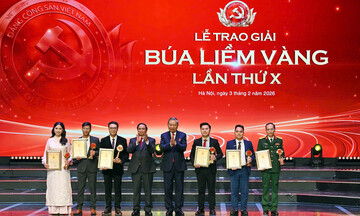 Giải Búa liềm vàng lần thứ X: Dấu mốc lan tỏa công tác xây dựng Đảng