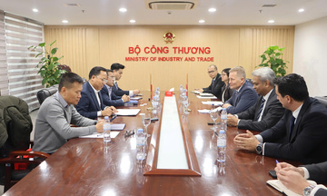 Bộ Công Thương hoan nghênh Tập đoàn Vestas Wind Systems A/S đầu tư năng lượng tái tạo