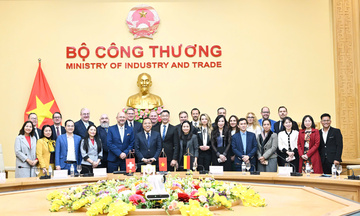 Thứ trưởng Nguyễn Hoàng Long làm việc với đoàn doanh nghiệp Thụy Sĩ - châu Âu