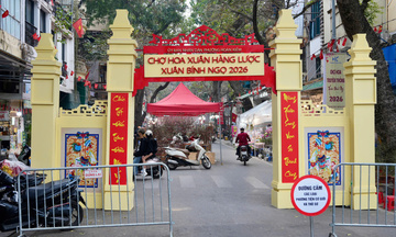 Nhiều điểm mới tại chợ hoa Xuân phố cổ Tết Bính Ngọ 2026