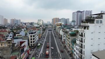 Hầm chui Kim Đồng - Giải Phóng đang dần lộ diện 