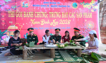 Quảng Ngãi: Tết ấm nơi biên cương 