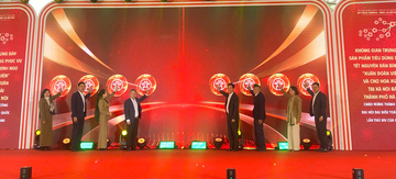 Kết nối tiêu dùng tại Không gian trưng bày 'Xuân Đoàn Viên' tại Nội Bài