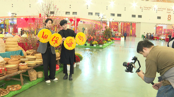 Nhà sáng tạo nội dung lan tỏa sắc xuân Việt tại Hội chợ Mùa Xuân 2026