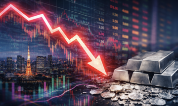 Chứng khoán châu Á, giá bạc giảm bởi AI