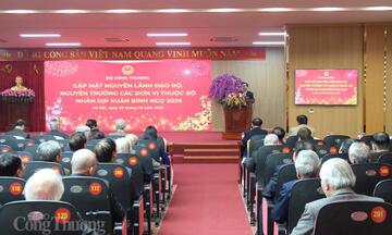 Bộ Công Thương gặp mặt nguyên lãnh đạo Bộ, thủ trưởng đơn vị qua các thời kỳ