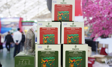 Cà phê Việt đổ bộ Hội chợ Mùa Xuân