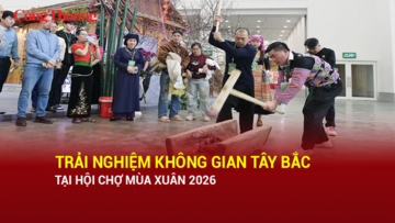 Trải nghiệm không gian Tây Bắc tại Hội chợ Mùa Xuân 2026
