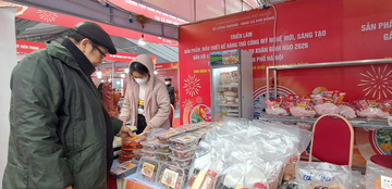 60 gian hàng tham gia Triển lãm thủ công mỹ nghệ mới tại xã Phù Đổng  