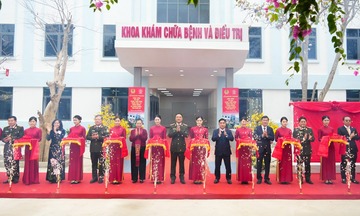 Khánh thành tòa nhà khám, chữa bệnh Trung tâm Y tế Tương Dương