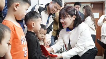 Đoàn Thanh niên Bộ Công Thương lan tỏa yêu thương tới bệnh nhi dịp Tết 2026