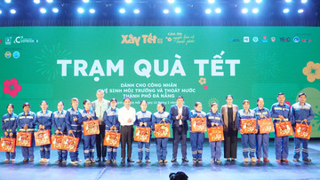 'Xây Tết 2026' đến với công nhân môi trường Đà Nẵng