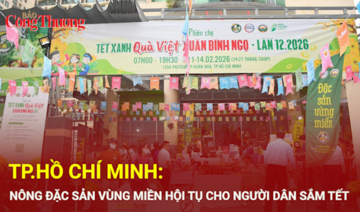 TP. Hồ Chí Minh: Nông đặc sản vùng miền hội tụ cho người dân sắm Tết