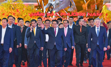 Thủ tướng Phạm Minh Chính dự lễ bế mạc Hội chợ Mùa Xuân lần thứ nhất năm 2026