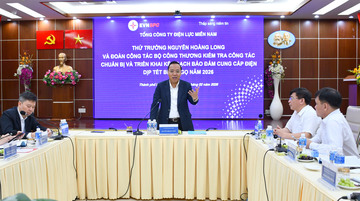 Bộ Công Thương kiểm tra công tác đảm bảo cấp điện dịp Tết tại miền Nam