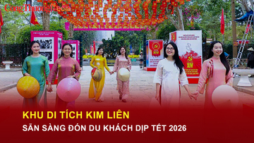 Khu di tích Kim Liên sẵn sàng đón du khách dịp Tết 2026