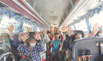 Đà Nẵng: Những chuyến xe ‘chở Tết về nhà’