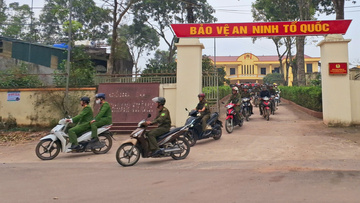 Giữ vững an ninh trật tự dịp Tết: Mùa xuân đầu tiên ở Thanh Hóa