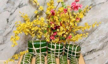 Nồi bánh chưng sưởi ấm Tết Việt nơi xứ lạnh