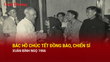 Bác Hồ chúc Tết đồng bào, chiến sĩ Xuân Bính Ngọ 1966