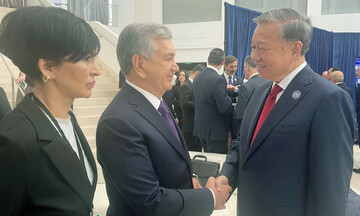 Tổng Bí thư gặp lãnh đạo các nước nhân dịp dự cuộc họp Hội đồng Hòa bình về Gaza