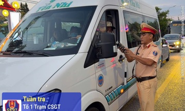 Mùng 5 Tết: Xử lý 724 lái xe vi phạm nồng độ cồn trong 4 giờ kiểm tra