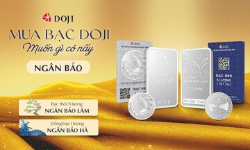 DOJI chính thức gia nhập thị trường bạc với dòng Ngân Bảo DOJI