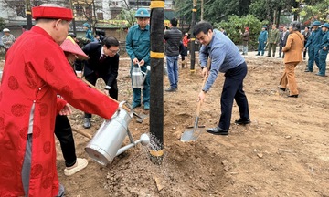 Hà Nội: Các phường xã phát động Tết trồng cây 'đời đời nhớ ơn Bác Hồ'