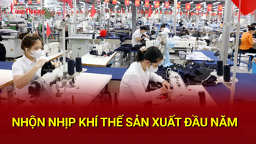 Nhộn nhịp khí thế sản xuất đầu năm