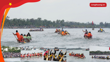 Đà Nẵng: Sôi nổi giải đua thuyền truyền thống đầu xuân